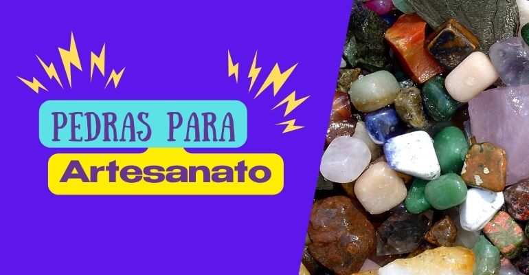 pedras para artesanato