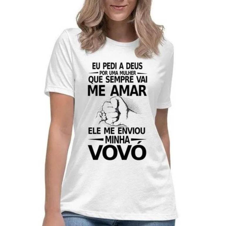 Blusa para vovó