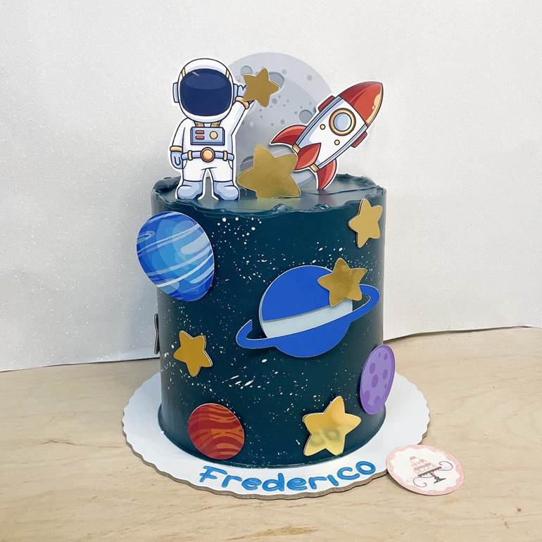 Bolo de astronauta