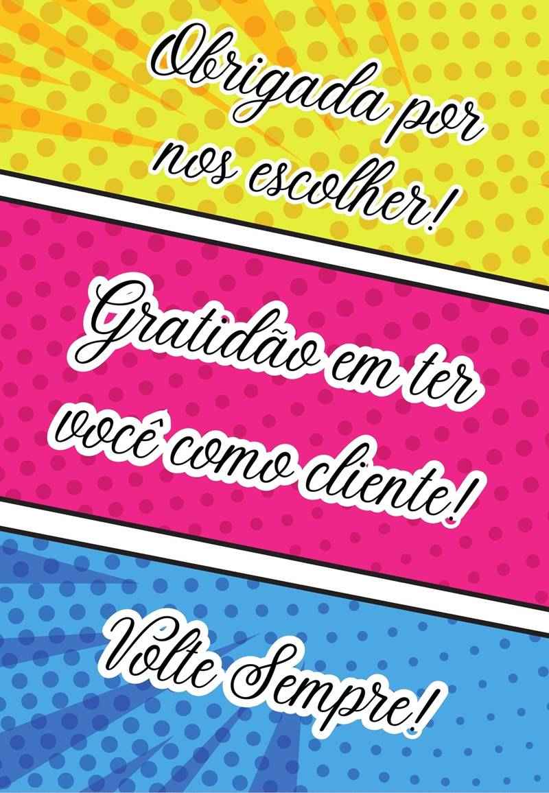 tag agradecimento compra