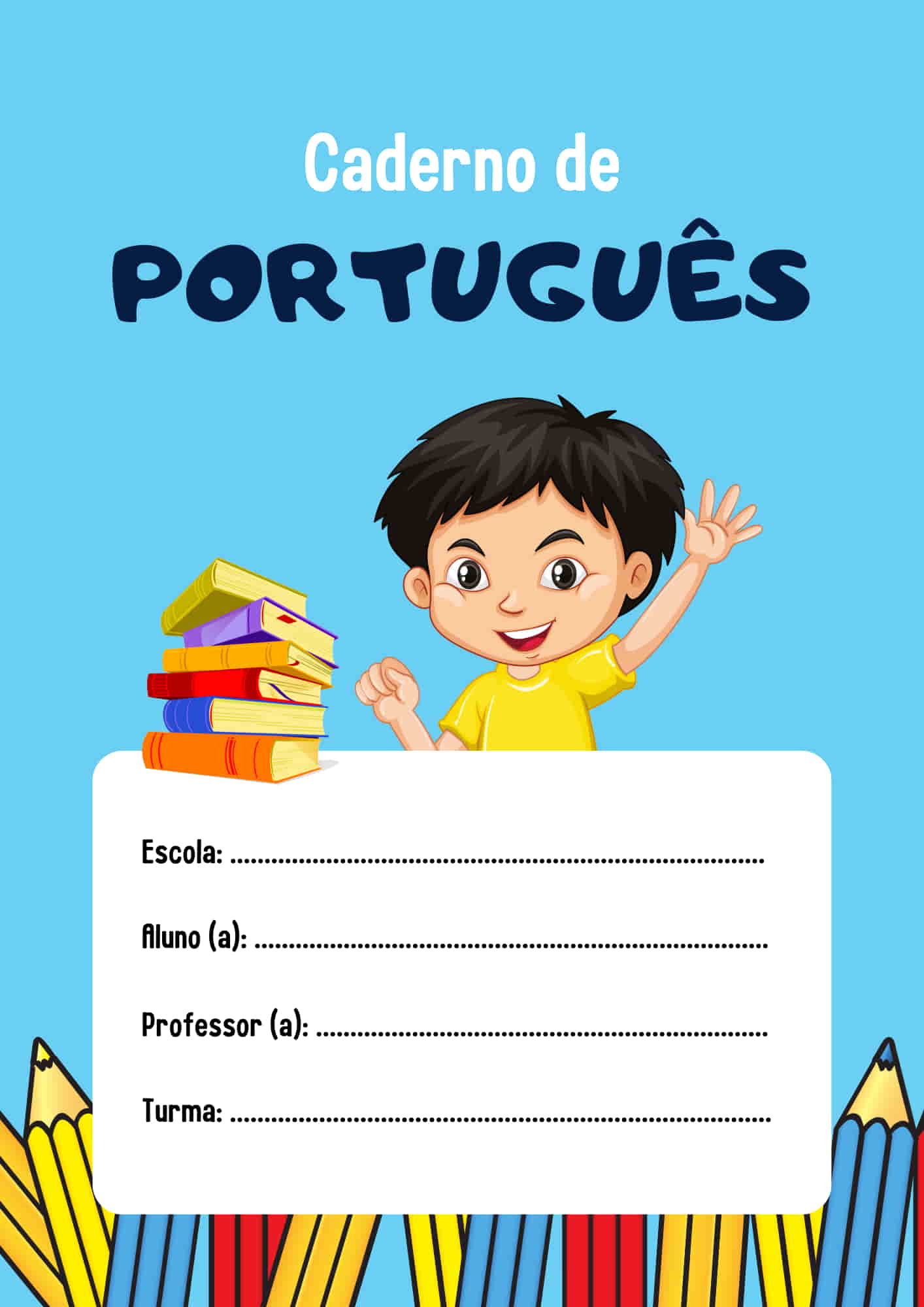 caderno de portugues