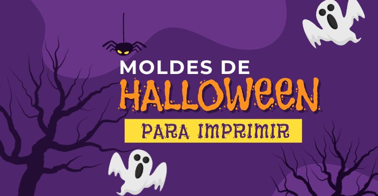 moldes de halloween gratis