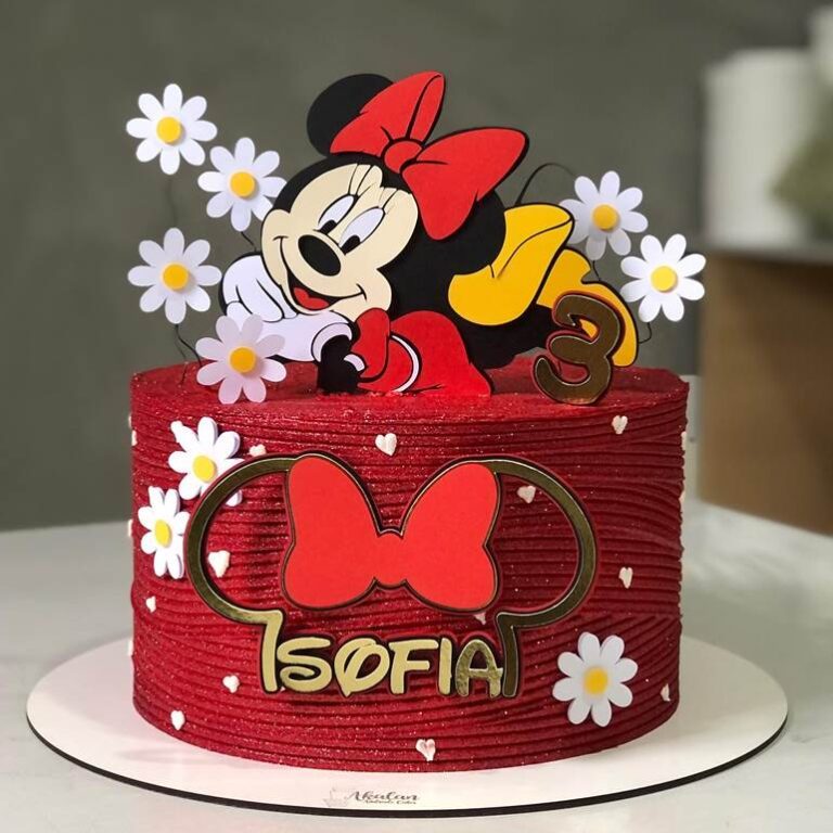 Bolo da Minnie: 80 modelos e tendências para para uma festa ...