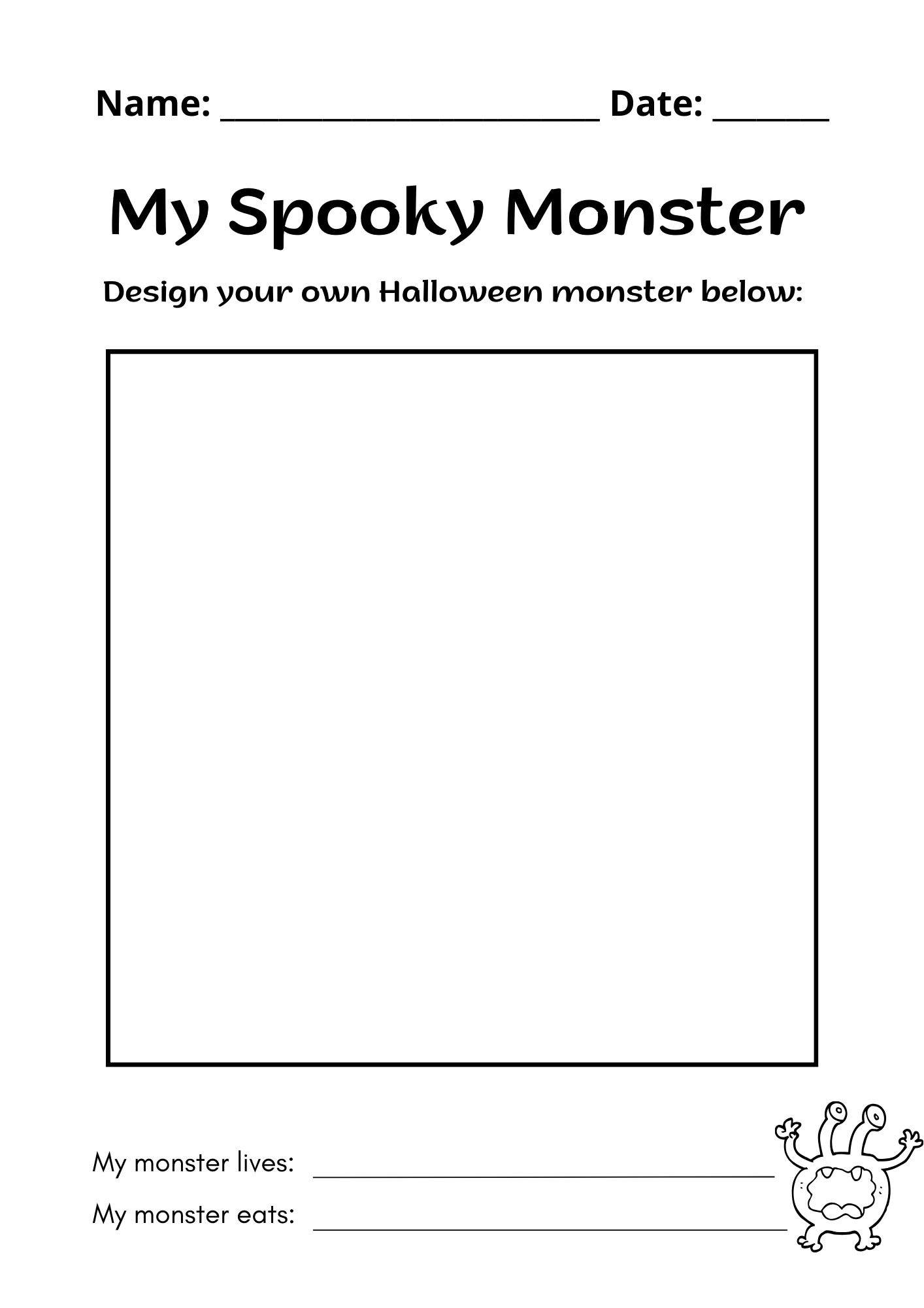 atividades de halloween criativa