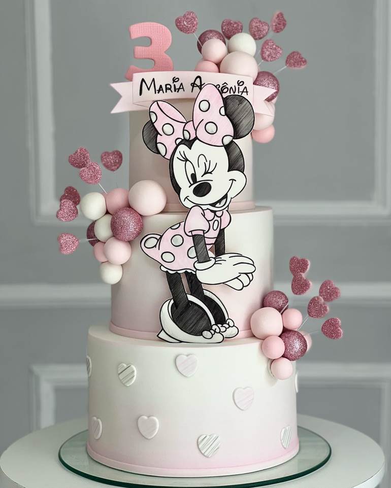 bolo da Minnie