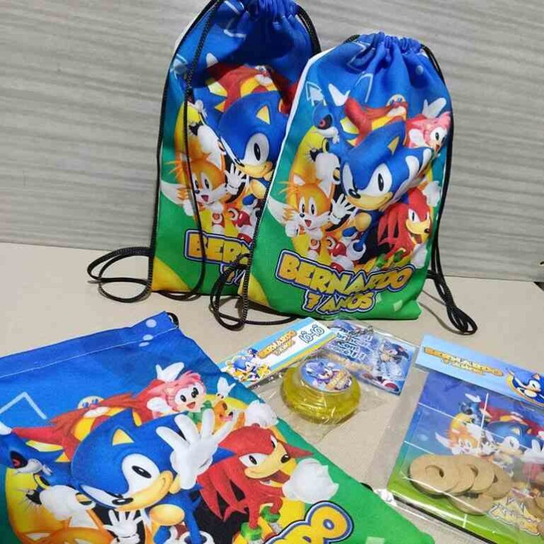 Lembrancinha do Sonic: 30 ideias fantásticas para os fãs do ouriço azul ...
