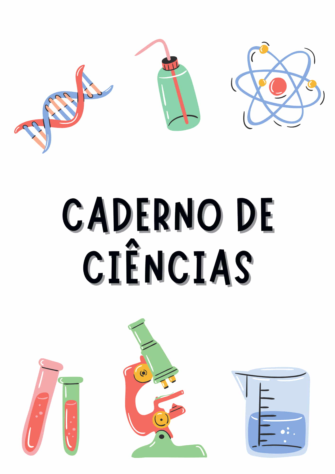 caderno de ciencias