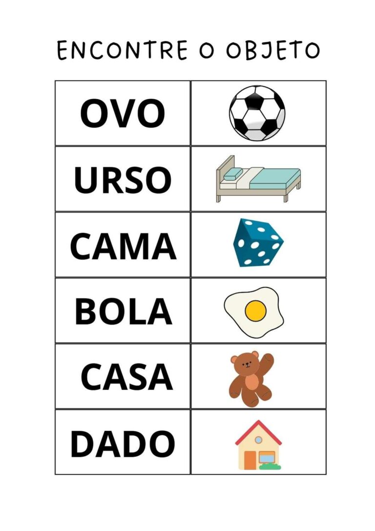 Jogos de alfabetização para imprimir: modelos em PDF grátis ...