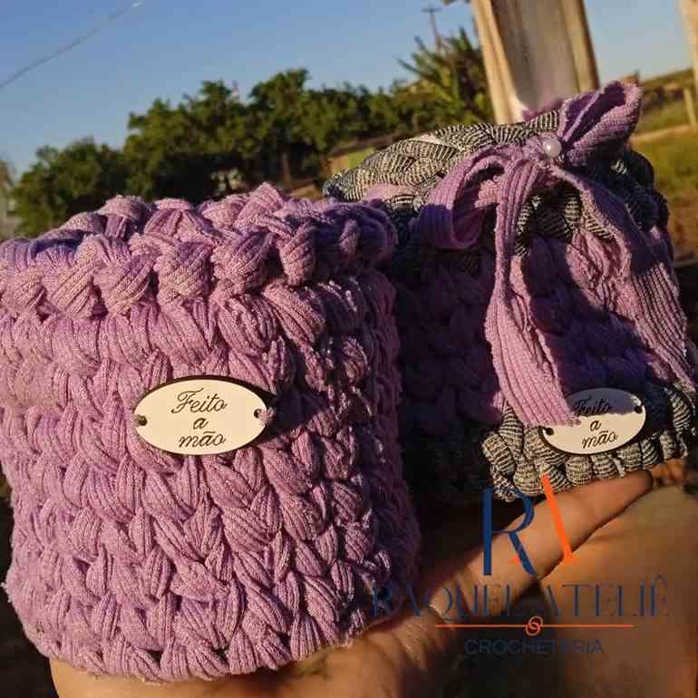 Cachepô roxo