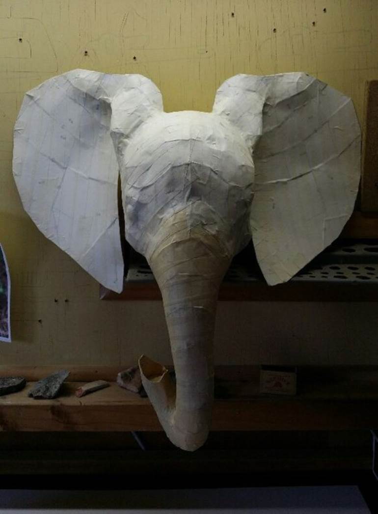 elefante de papel