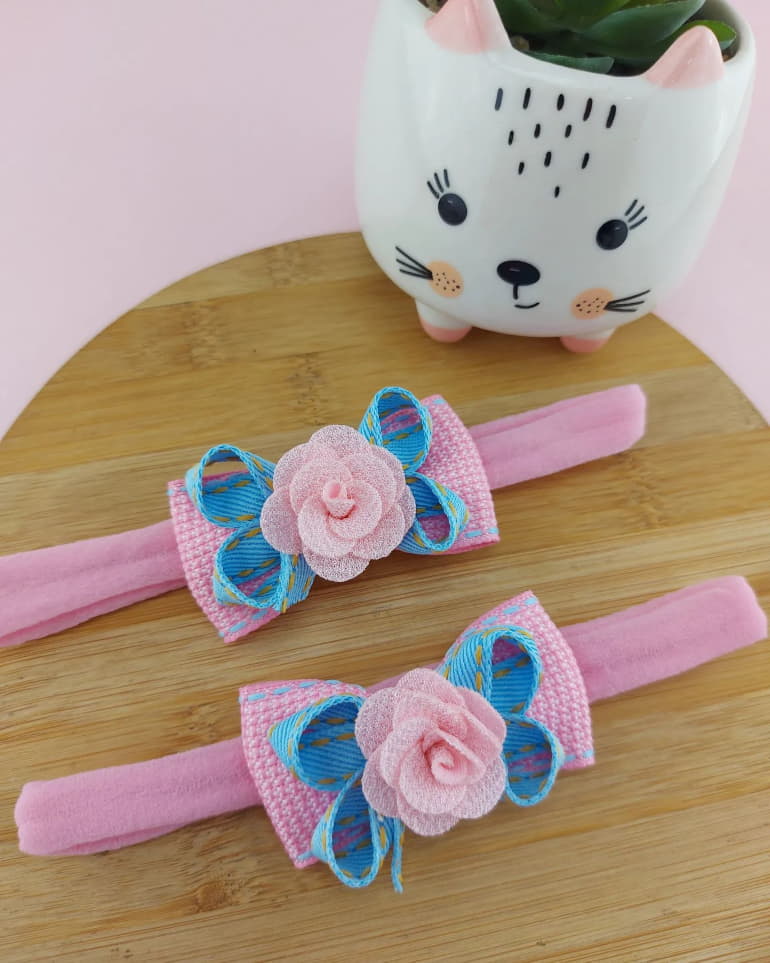 Laços para bebê luxo