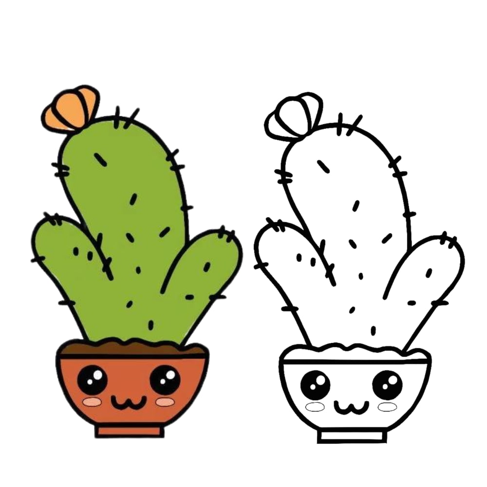 cactos para pintar