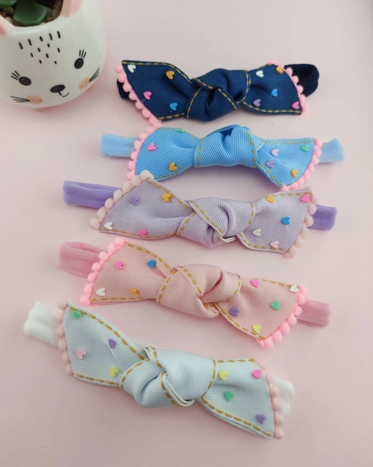 tipos de laços para bebê recém nascido