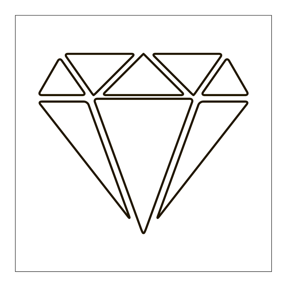 desenho de diamante para pintar