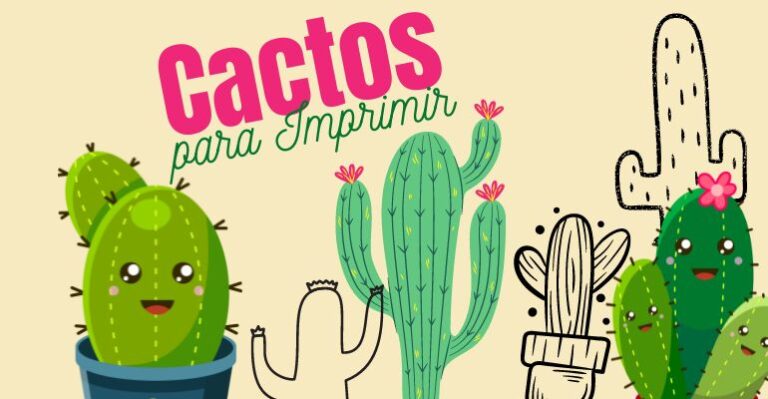 desenhos de cactos