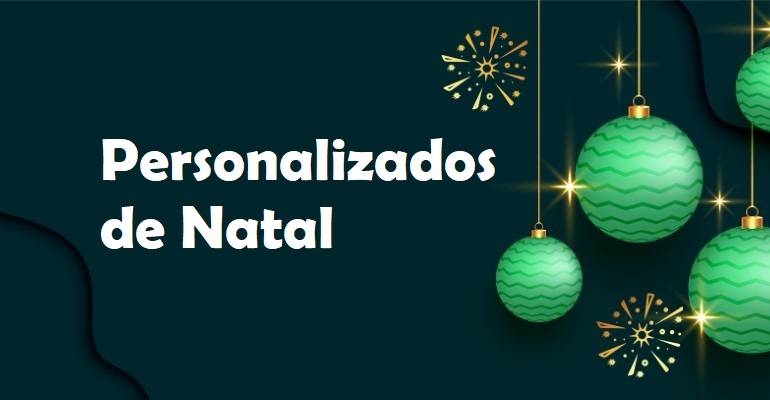 ideias de personalizados de natal