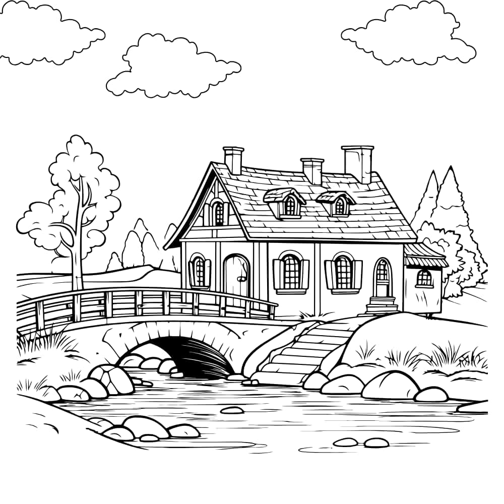 desenho para colorir