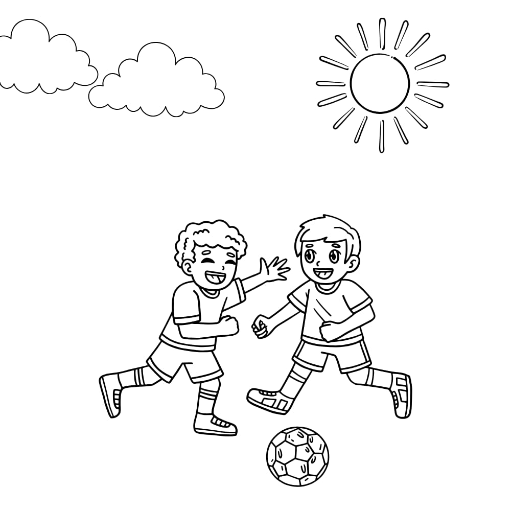 desenhos para colorir de menino