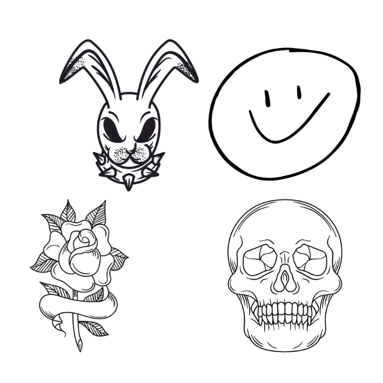 desenhos de cria caderno