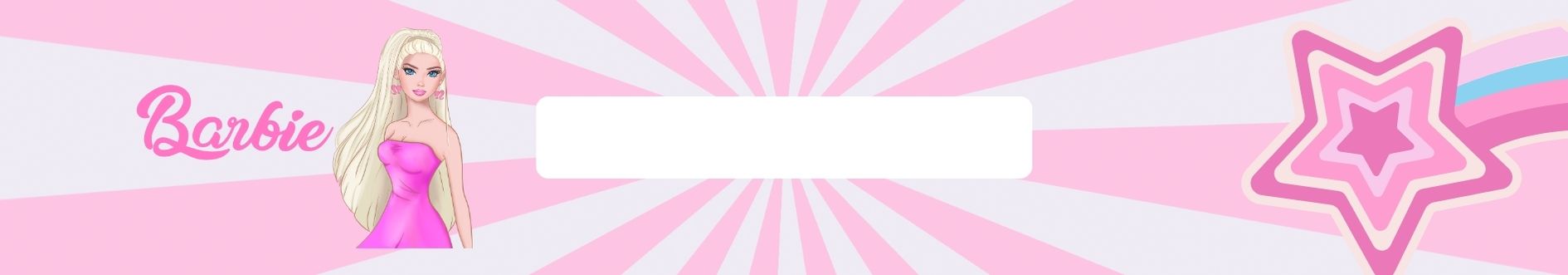 etiqueta da barbie para lapis