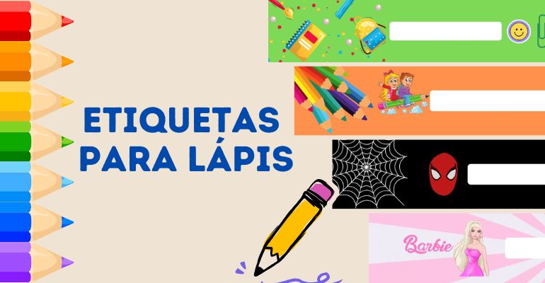 etiquetas para lapis para baixar