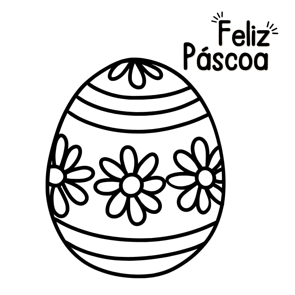 desenho da pascoa