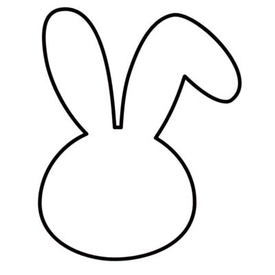 Molde de Coelhos para imprimir em PDF grátis - Artesanato Passo a Passo!