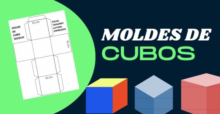 molde de cubo para imprimir