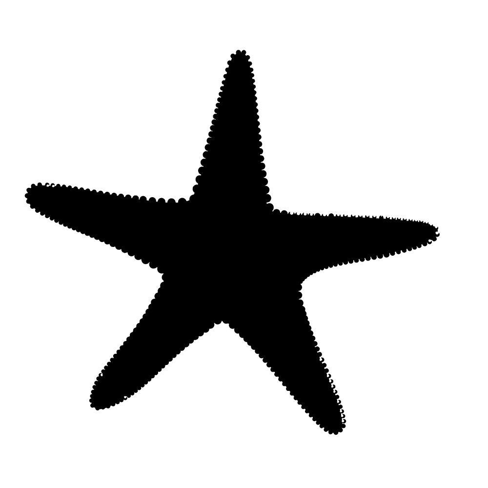 estrela do mar para imprimir