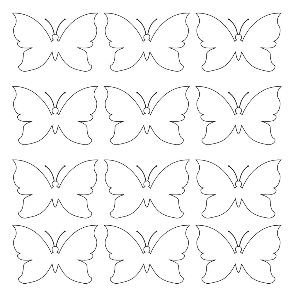 molde borboletinha eva para pirulito