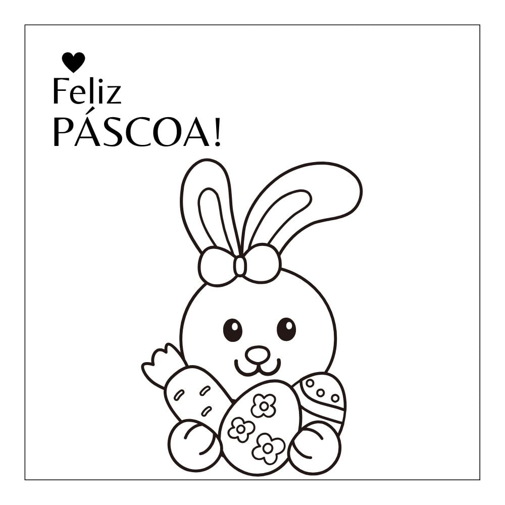 desenhos da pascoa para colorir