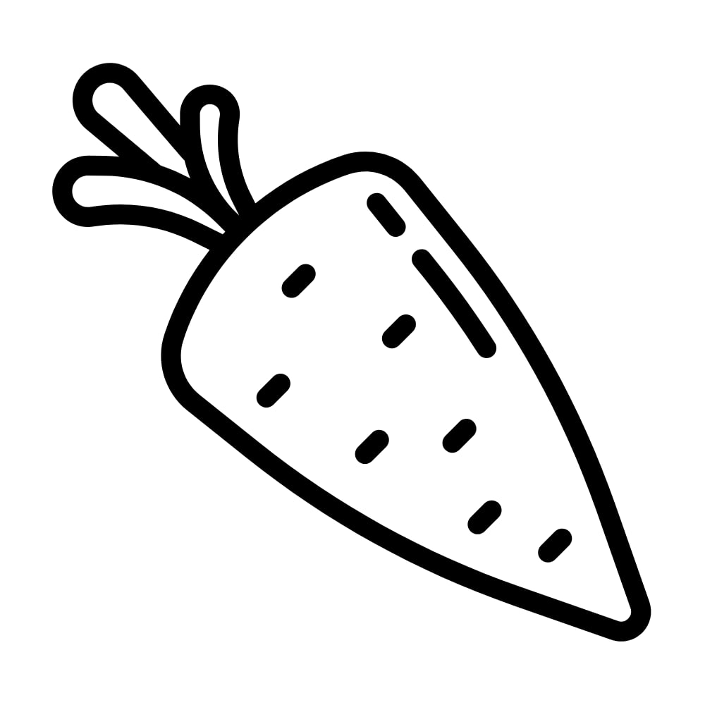 Molde de cenoura grande