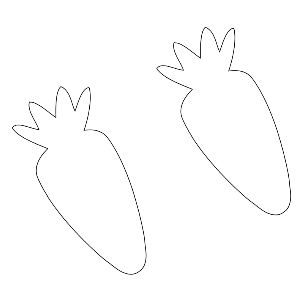 molde cenoura pascoa