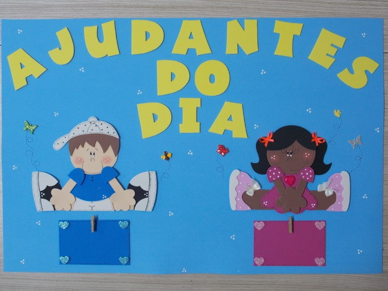 painel infantil de eva