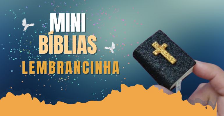 lembrancinha mini biblia