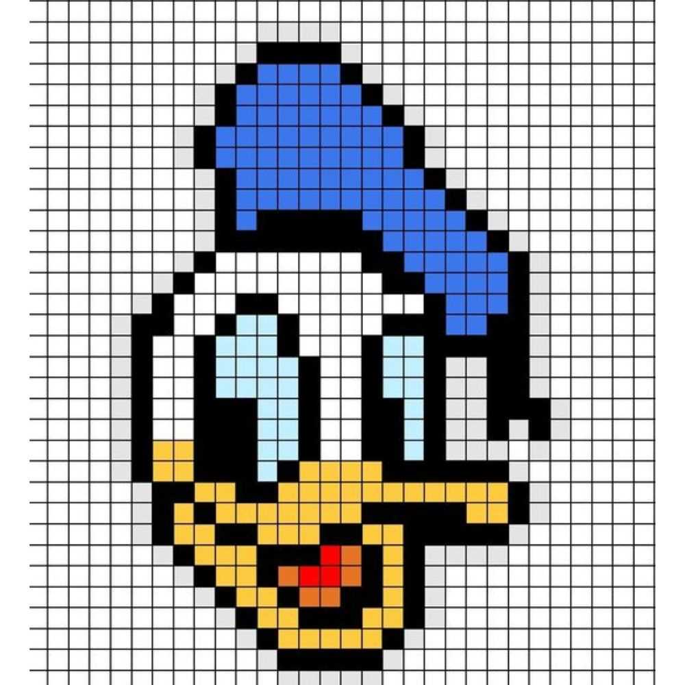 personagens quadriculados