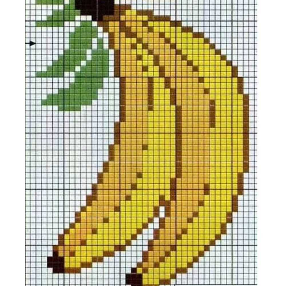 banana quadriculada