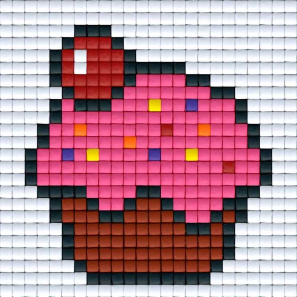 cupcake quadriculado