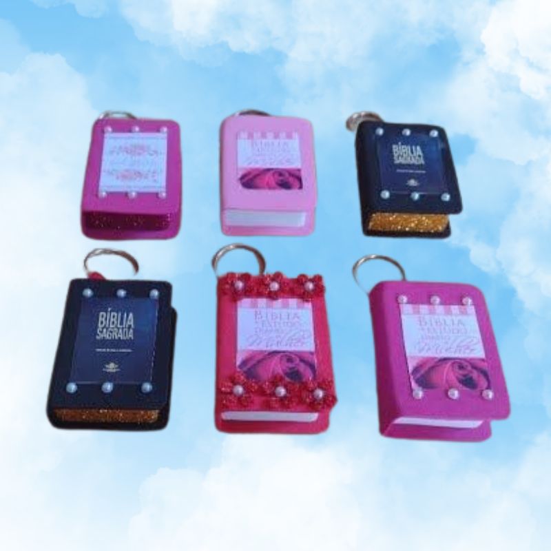 chaveirinho mini biblia