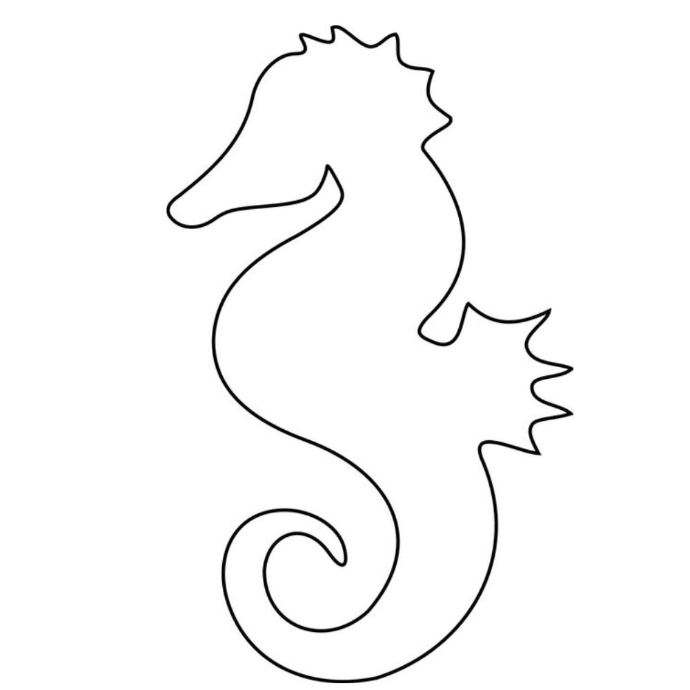 molde de cavalo marinho