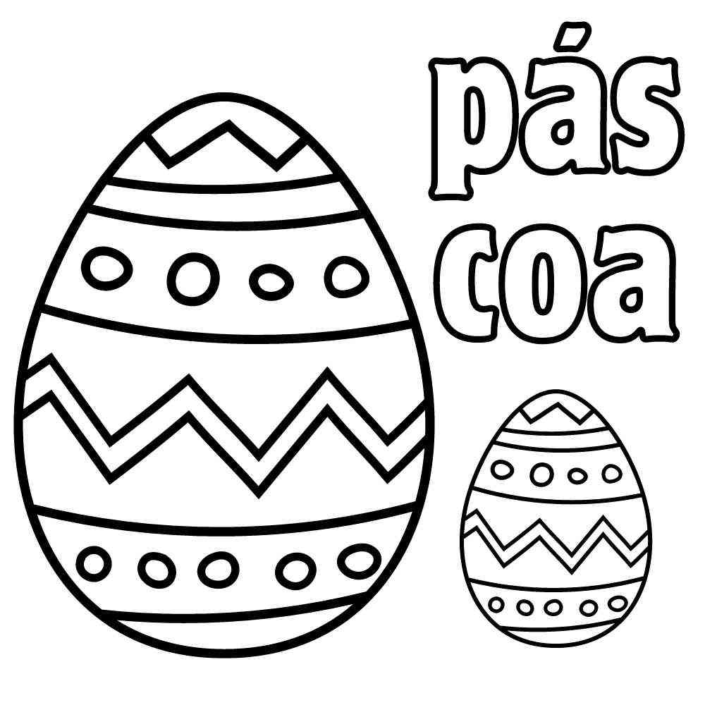 ovo de pascoa grande desenho
