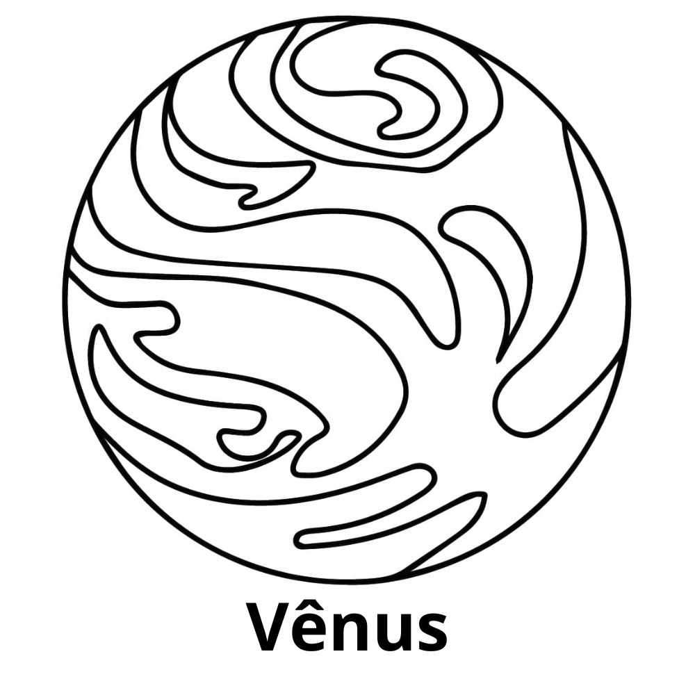venus para colorir