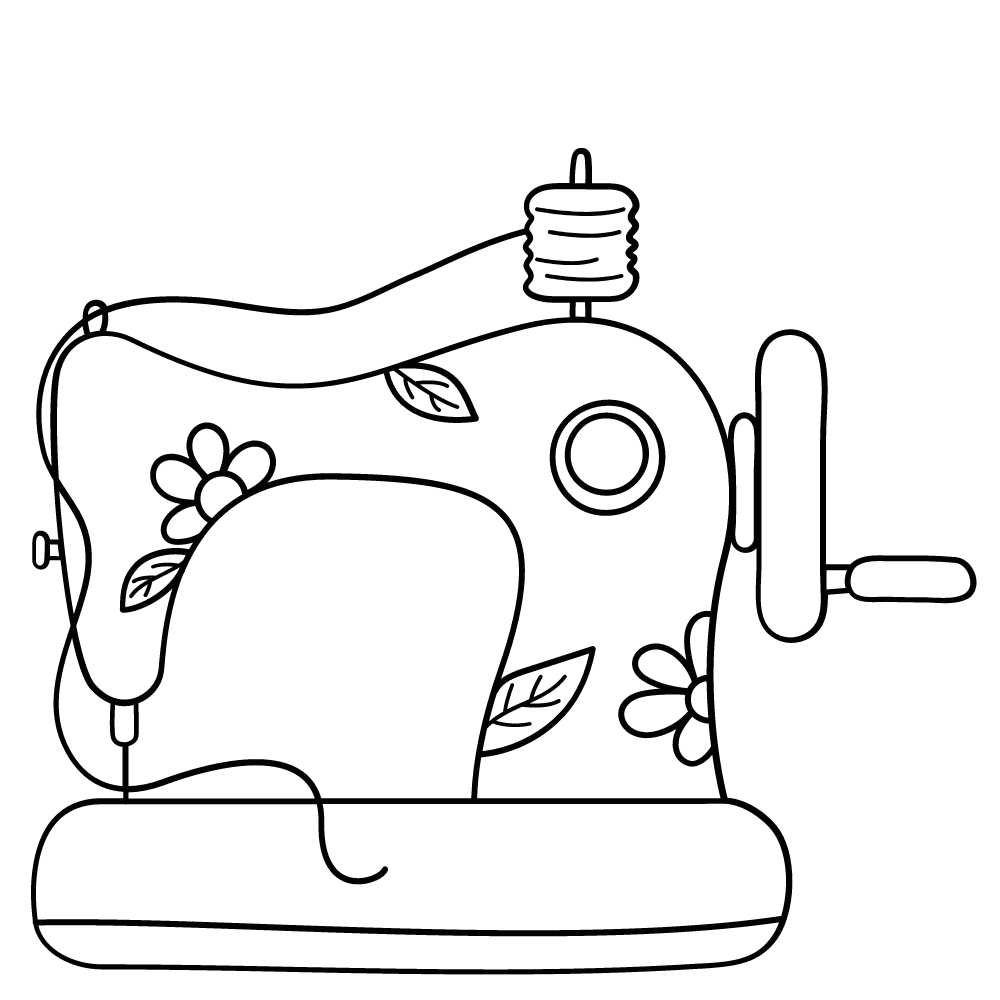 maquina de costura para imprimir