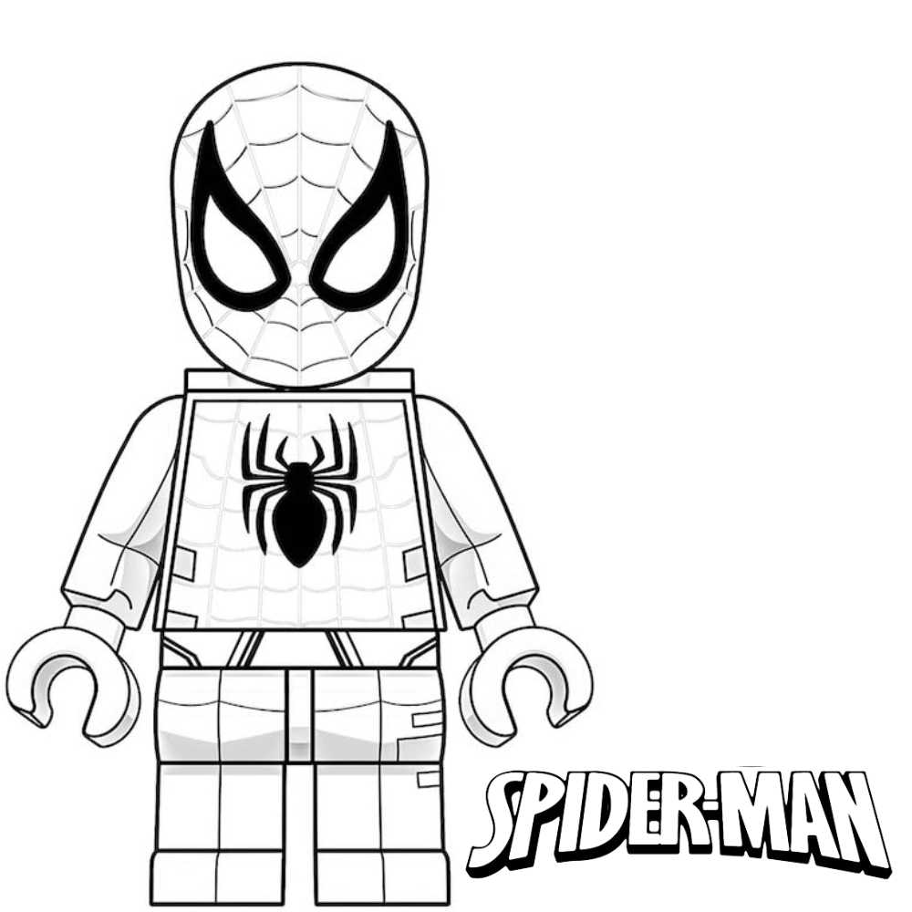 homem aranha lego