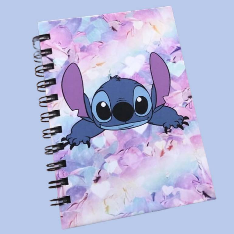 caderno do stitch