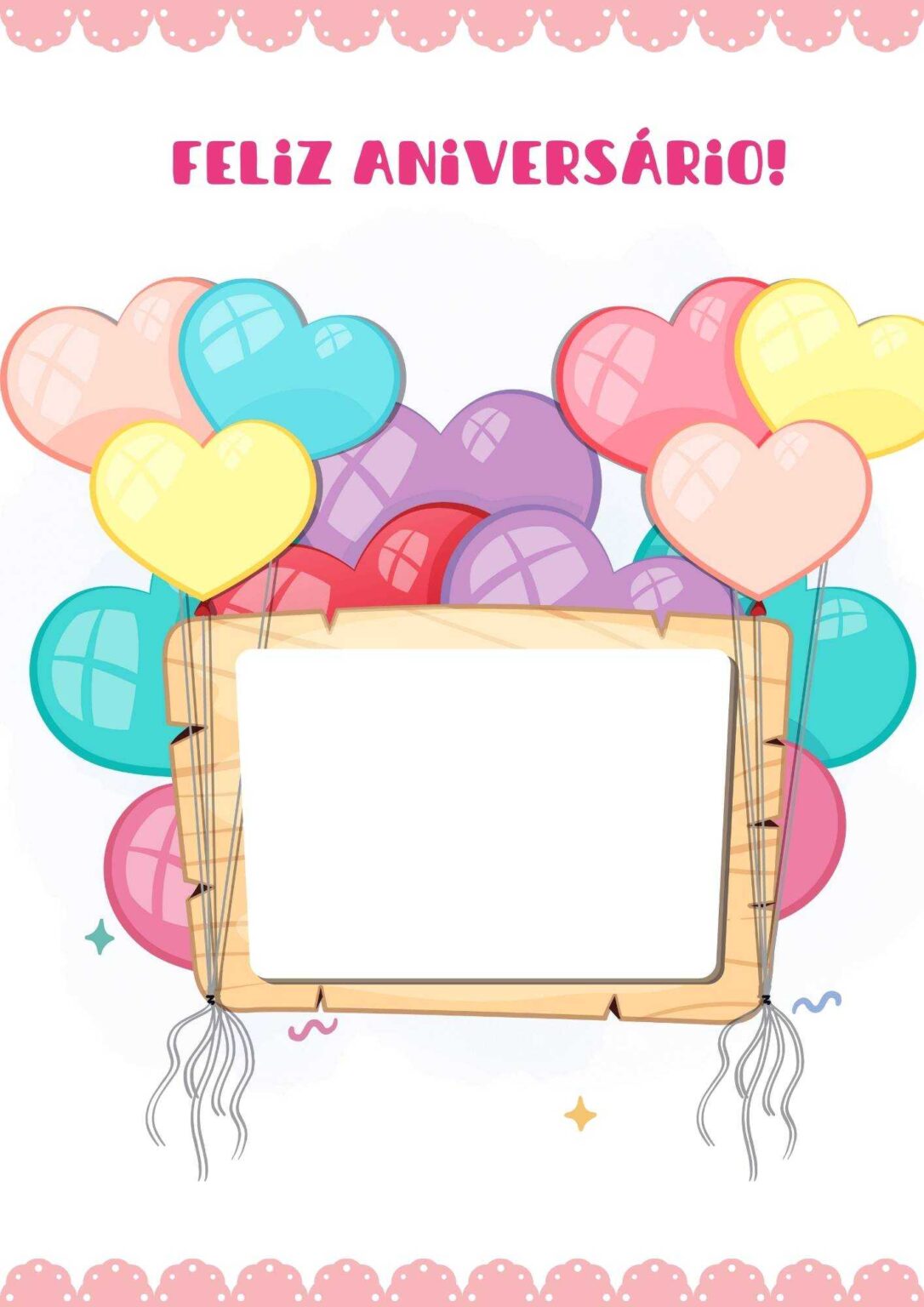 Quadro de aniversariantes para imprimir - Artesanato Passo a Passo!