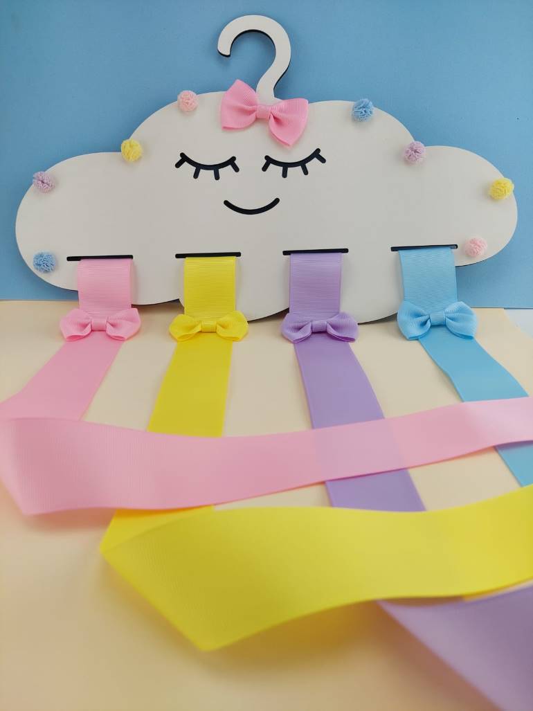 porta lacinhos colorido