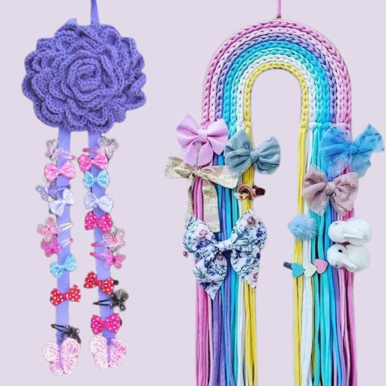 porta lacinhos em croche