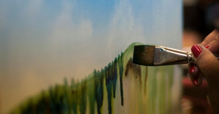 pintura de tela curso