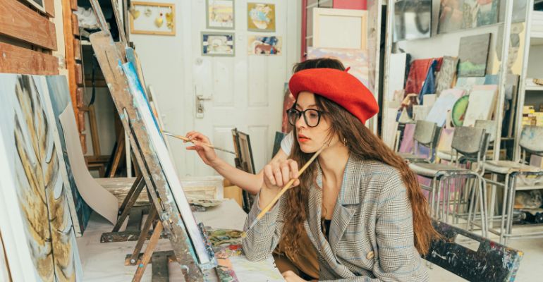 pintura em tela
